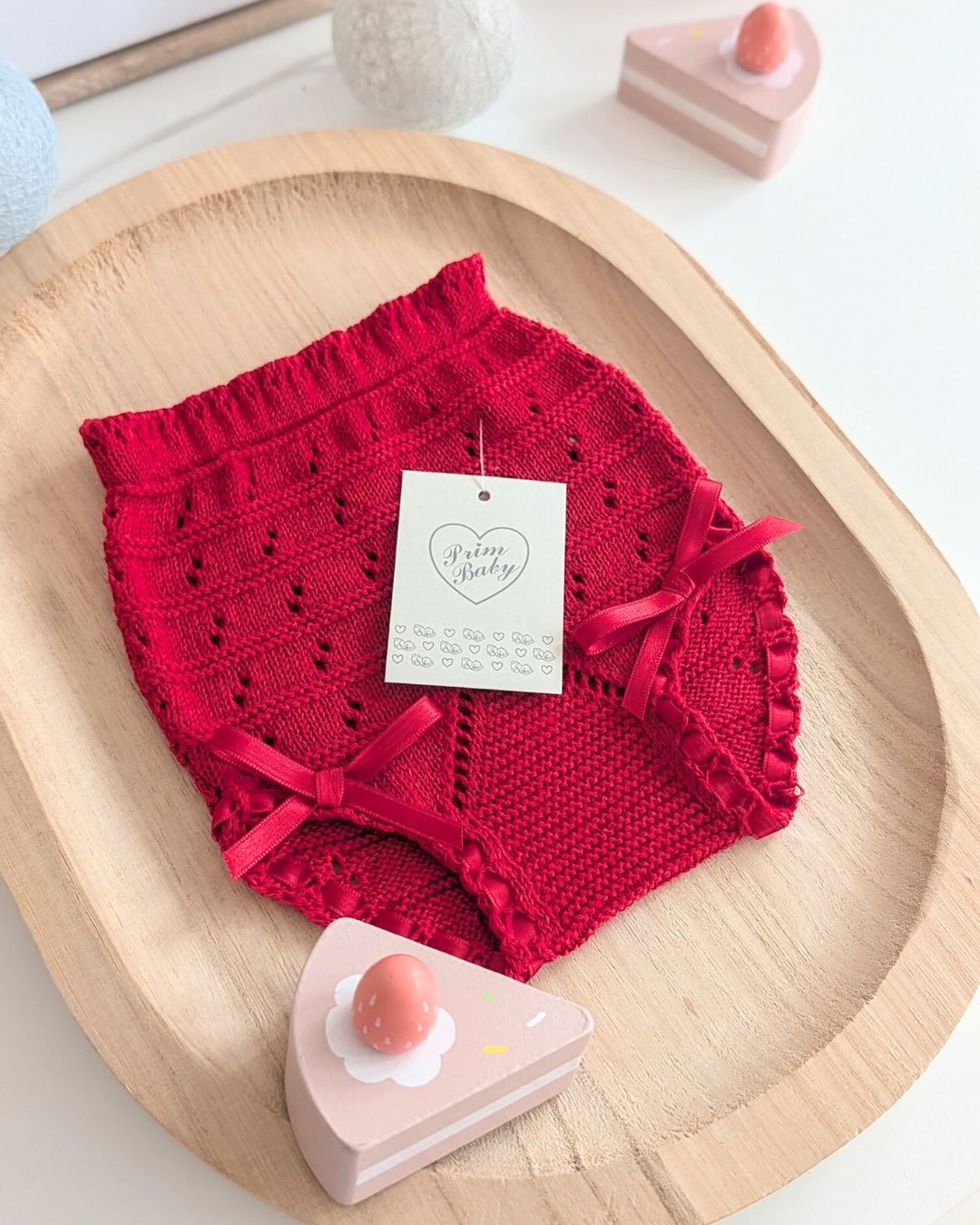 Braga Hilo Calada Rojo - Primbaby