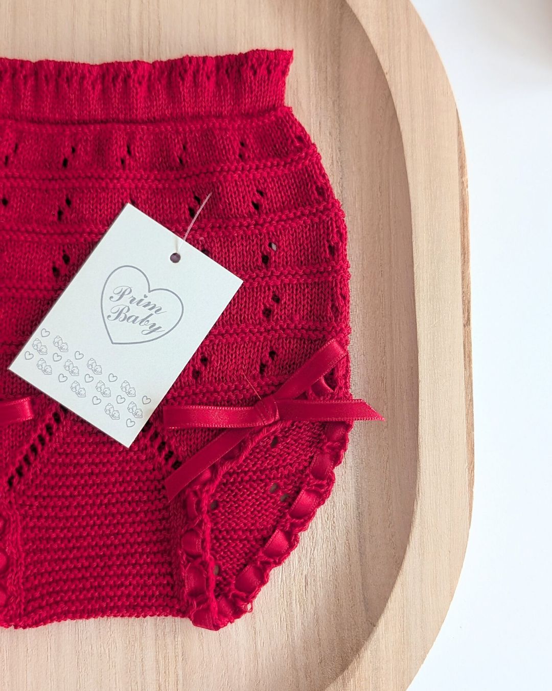 Braga Hilo Calada Rojo - Primbaby