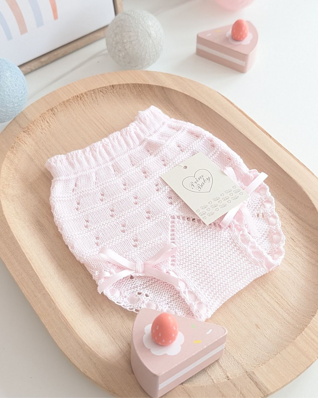 Braga Hilo Calada Rosa - Primbaby