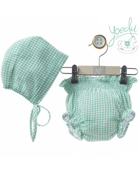 Braguita y capota VICHY Verde 3995VER-26 - Yoedu