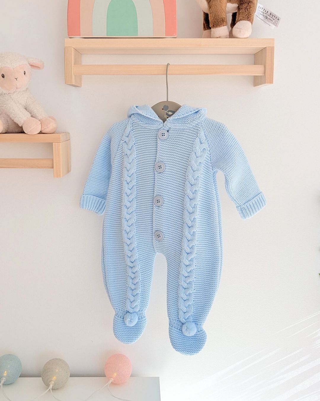 Buzo Orejitas Celeste 27120