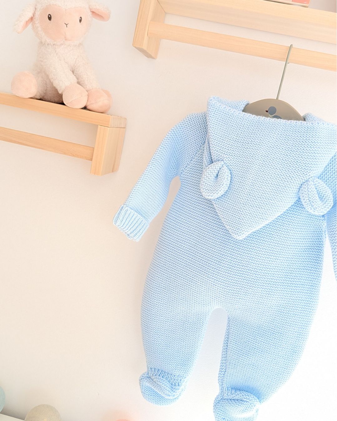 Buzo Orejitas Celeste 27120