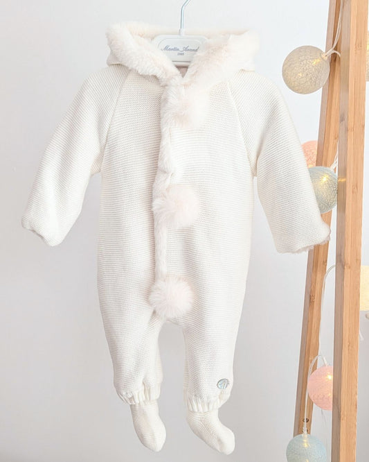 Buzo Punto Derby Crudo - Martin Aranda