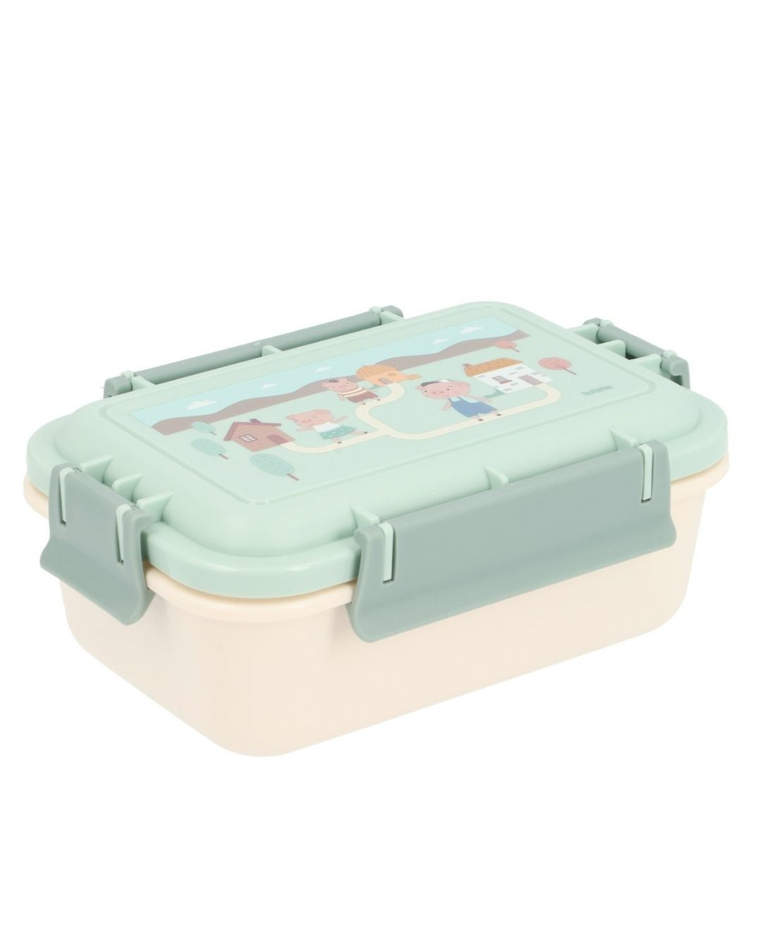 Caja Almuerzo Bento The Three Little Pigs 🐷 Los tres Cerditos - Tutete