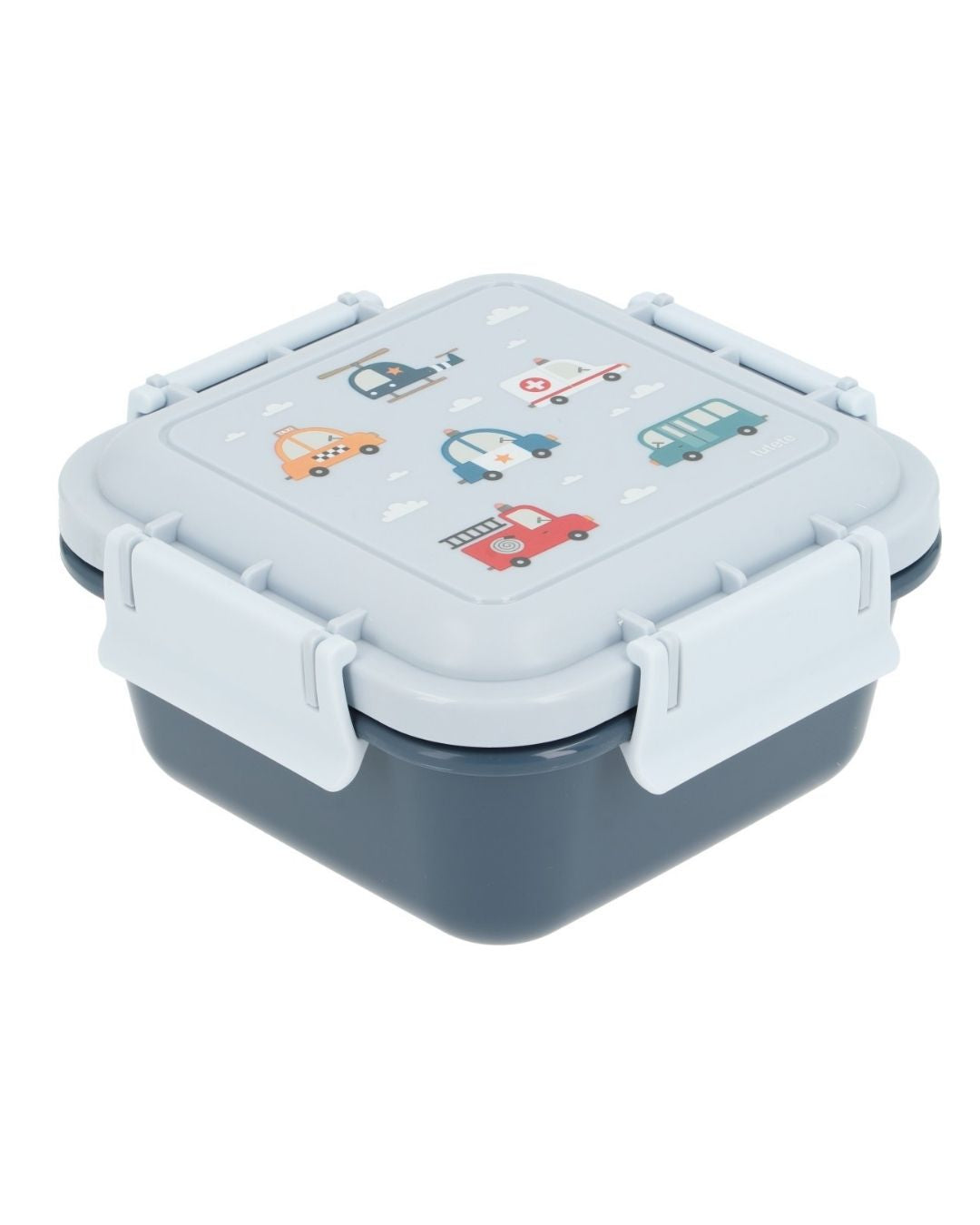 Caja Almuerzo Grande City Cars 🚗 Coches - Tutete