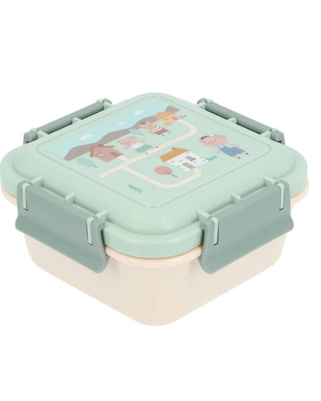 Caja Almuerzo Grande The Three Little Pigs 🐷 Los tres Cerditos - Tutete