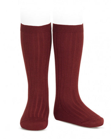 Calcetin Alto Canalé 20162 Borgoña 572 - Cóndor