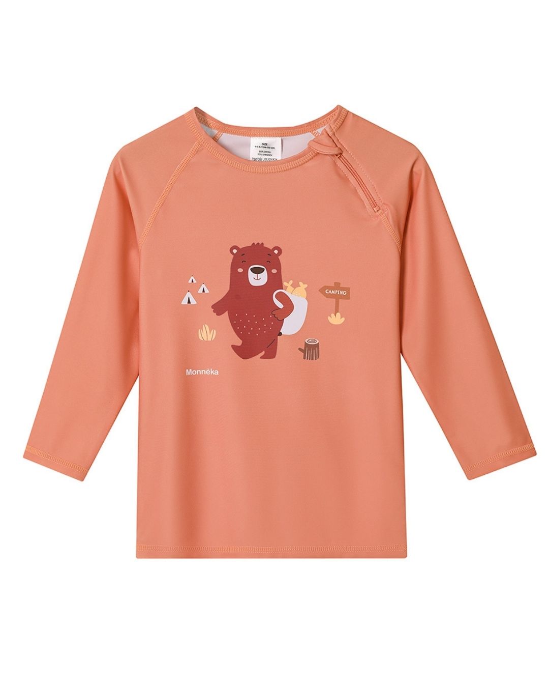 Camiseta Protección Solar Manga Larga CAMPING - Tutete