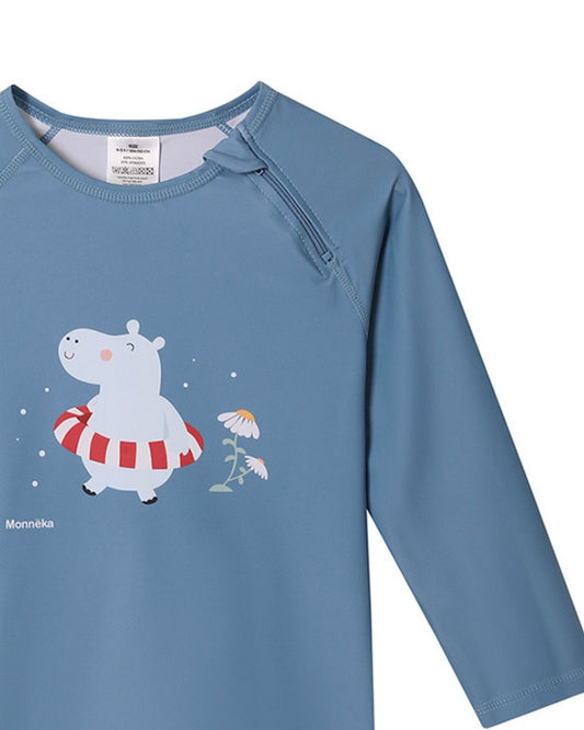 Camiseta Protección Solar Manga Larga HIPPOS - Tutete