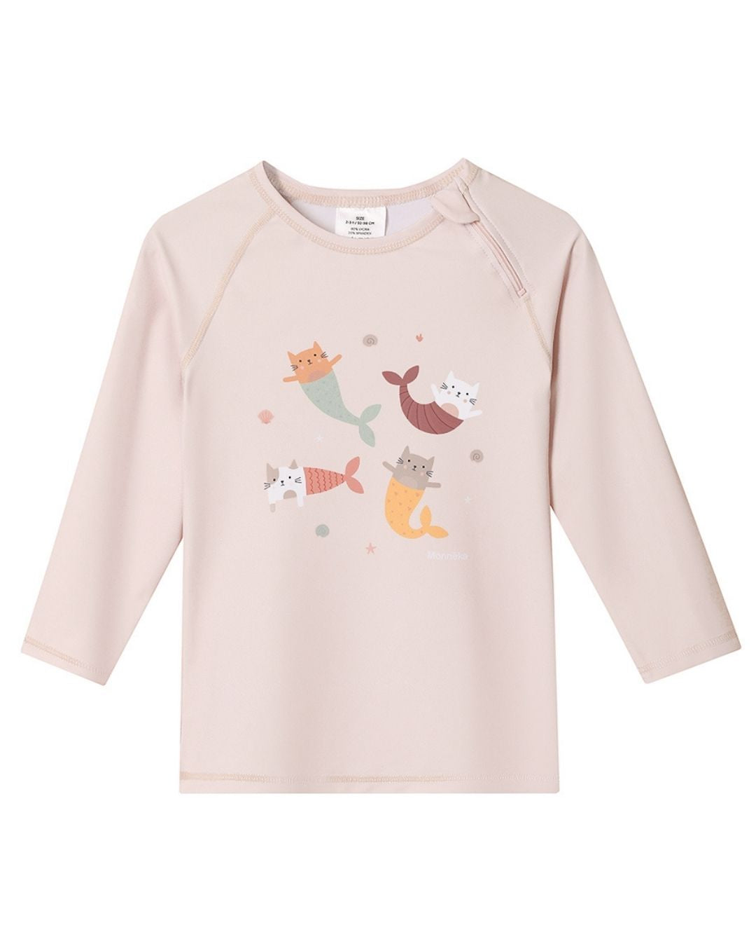 Camiseta Protección Solar Manga Larga MERMAID CATS - Tutete