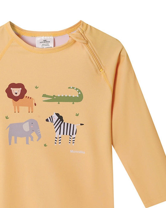 Camiseta Protección Solar Manga Larga WILD ANIMALS - Tutete