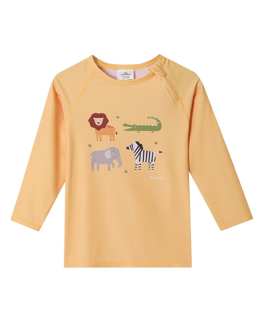 Camiseta Protección Solar Manga Larga WILD ANIMALS - Tutete