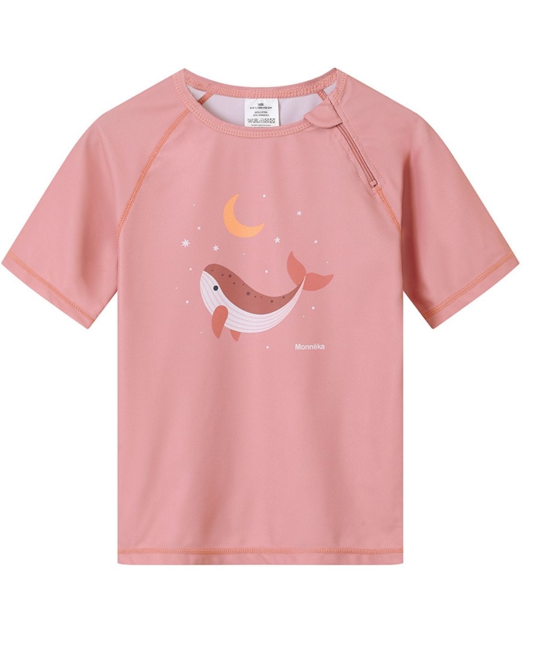 Camiseta Protección Solar WHALE PINK - Tutete