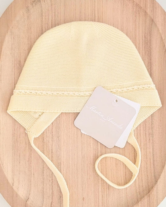 Capota Bebé hilo OTTAWA Amarillo - Martín Aranda