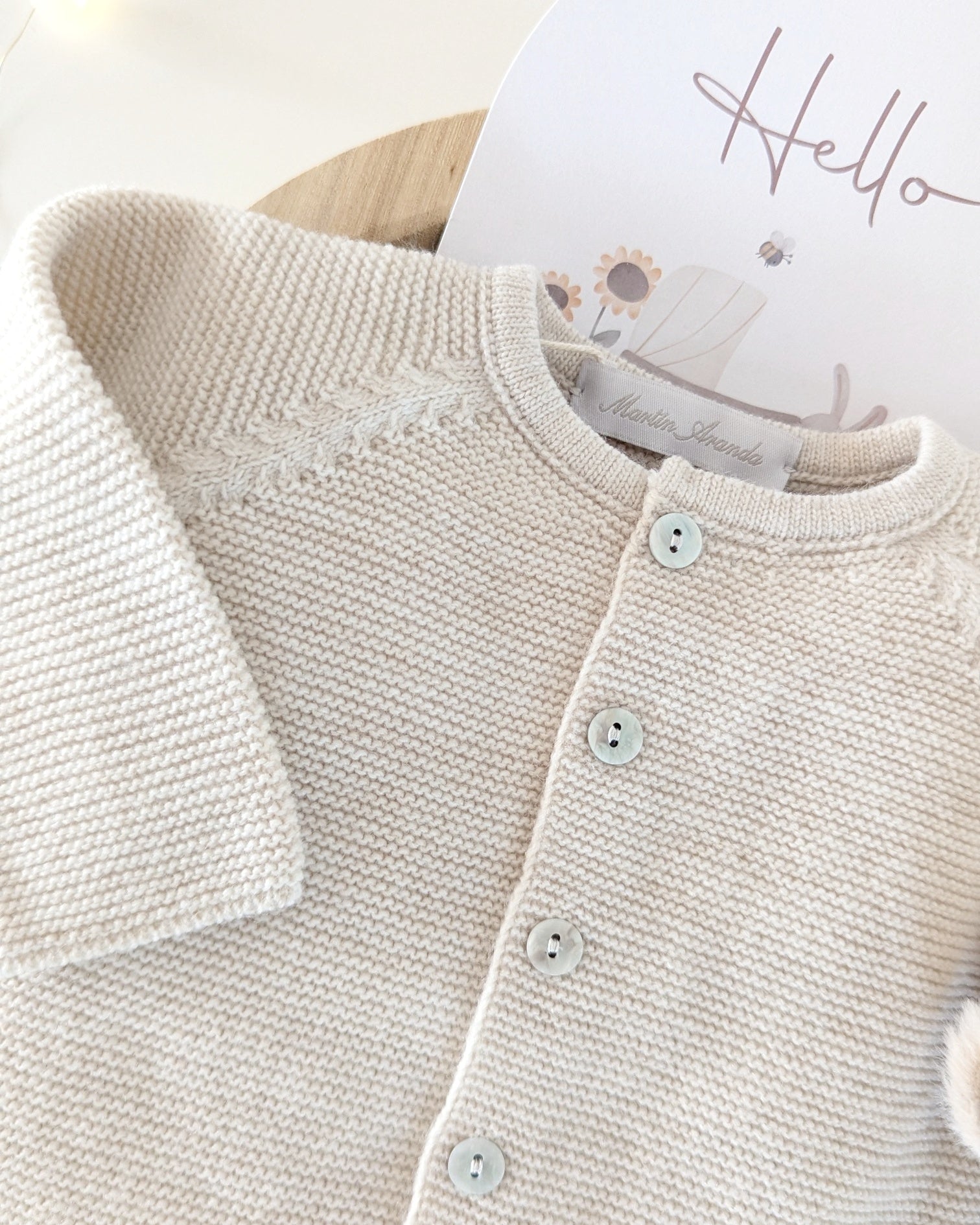 Cardigan Largo York Arena - Martin Aranda