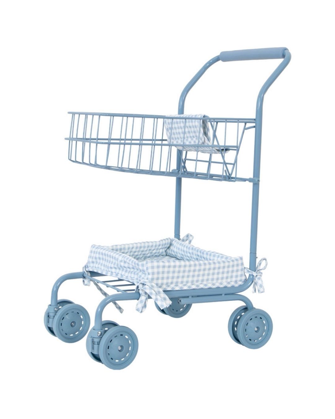 Carrito De Compra Para Muñecas Vichy Blue - Monnëka Tutete