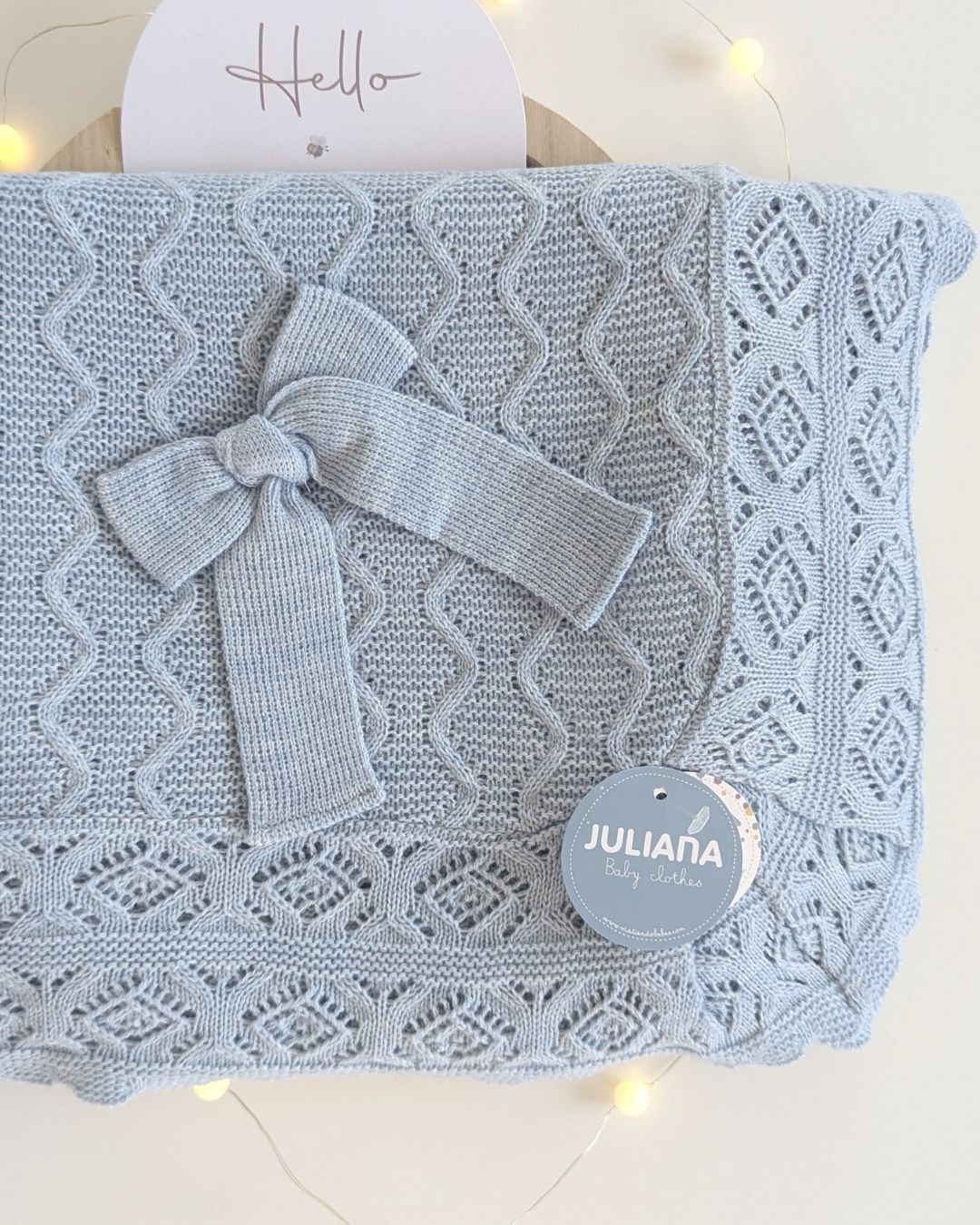 Chal Aranes Rombos Azul 25517 - Juliana