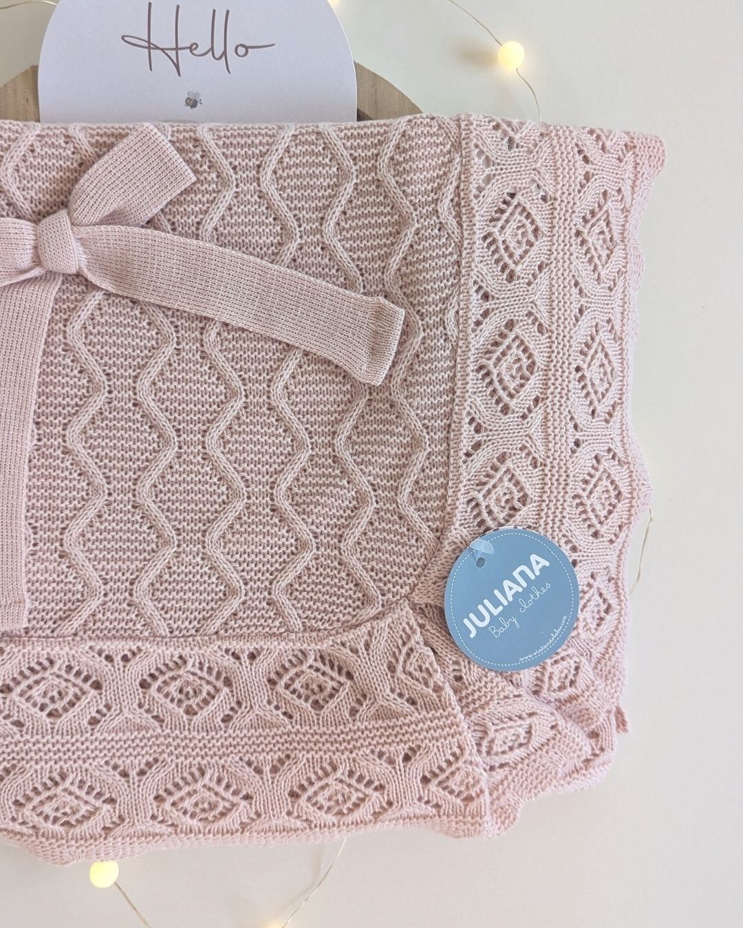 Chal Aranes Rombos Rosa Palo 25517 - Juliana