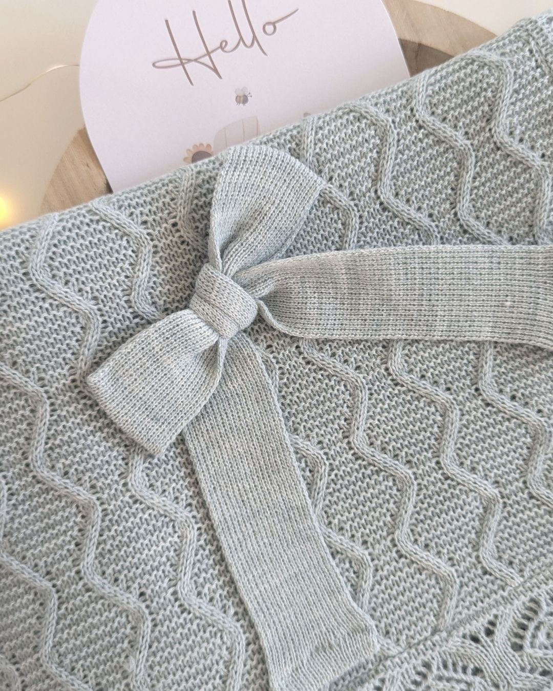 Chal Aranes Rombos Verde Menta 25517 - Juliana