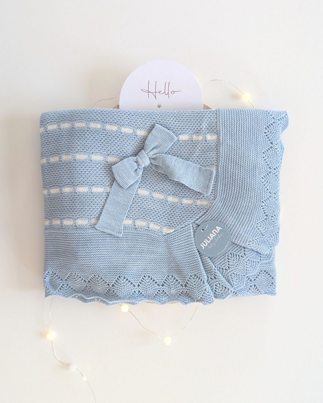 Chal Bebés Pasacintas Azul 25523 - Juliana