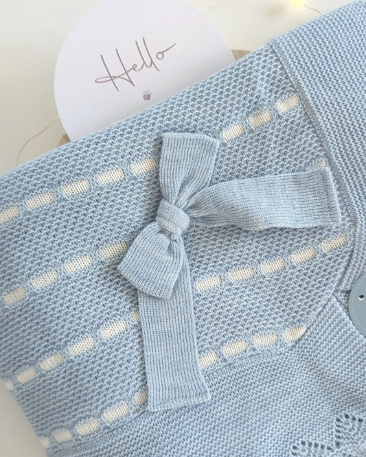 Chal Bebés Pasacintas Azul 25523 - Juliana