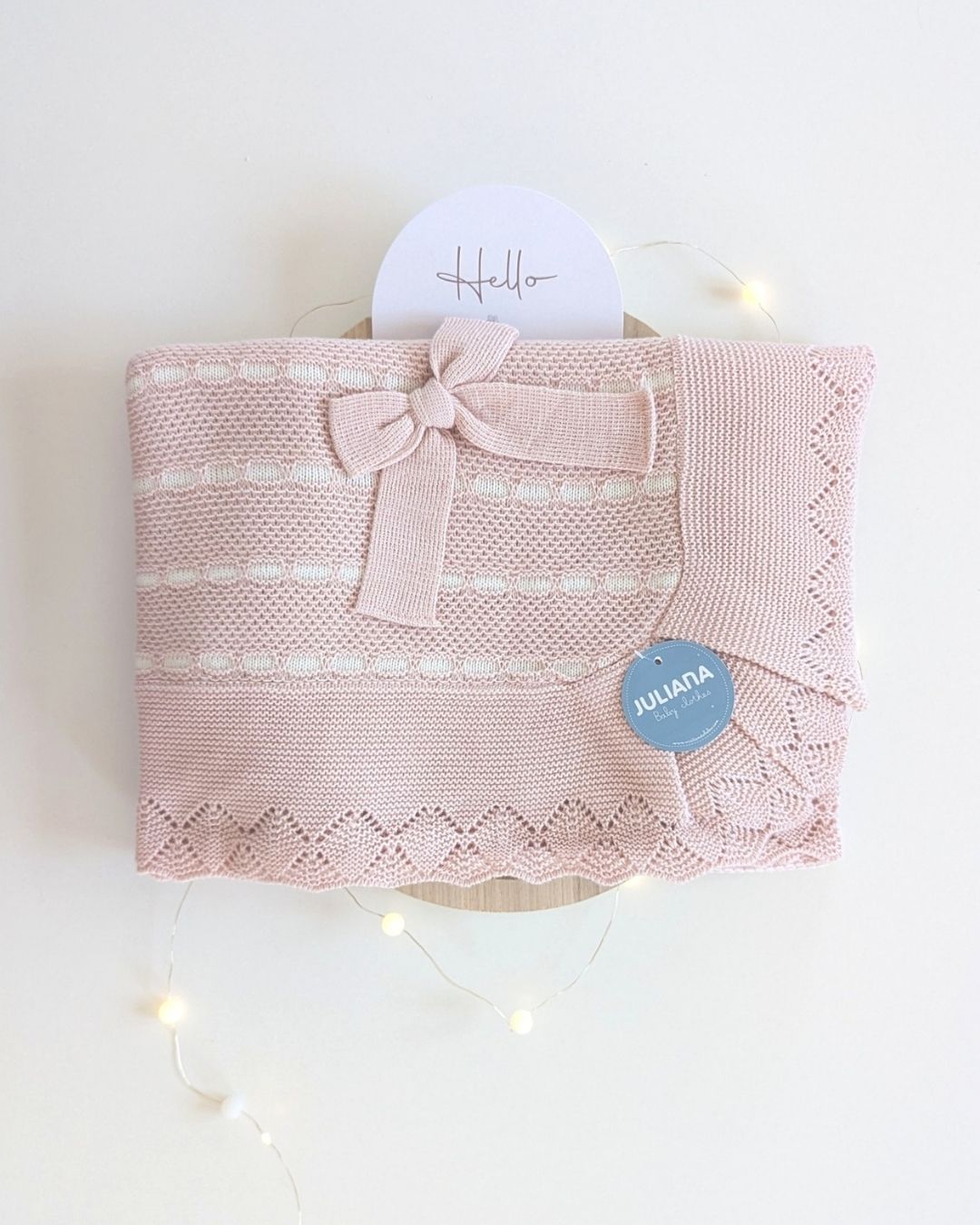 Chal Bebé Pasacintas Rosa Palo 25523 - Juliana