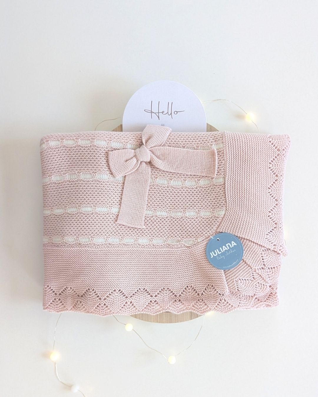 Chal Bebé Pasacintas Rosa Palo 25523 - Juliana