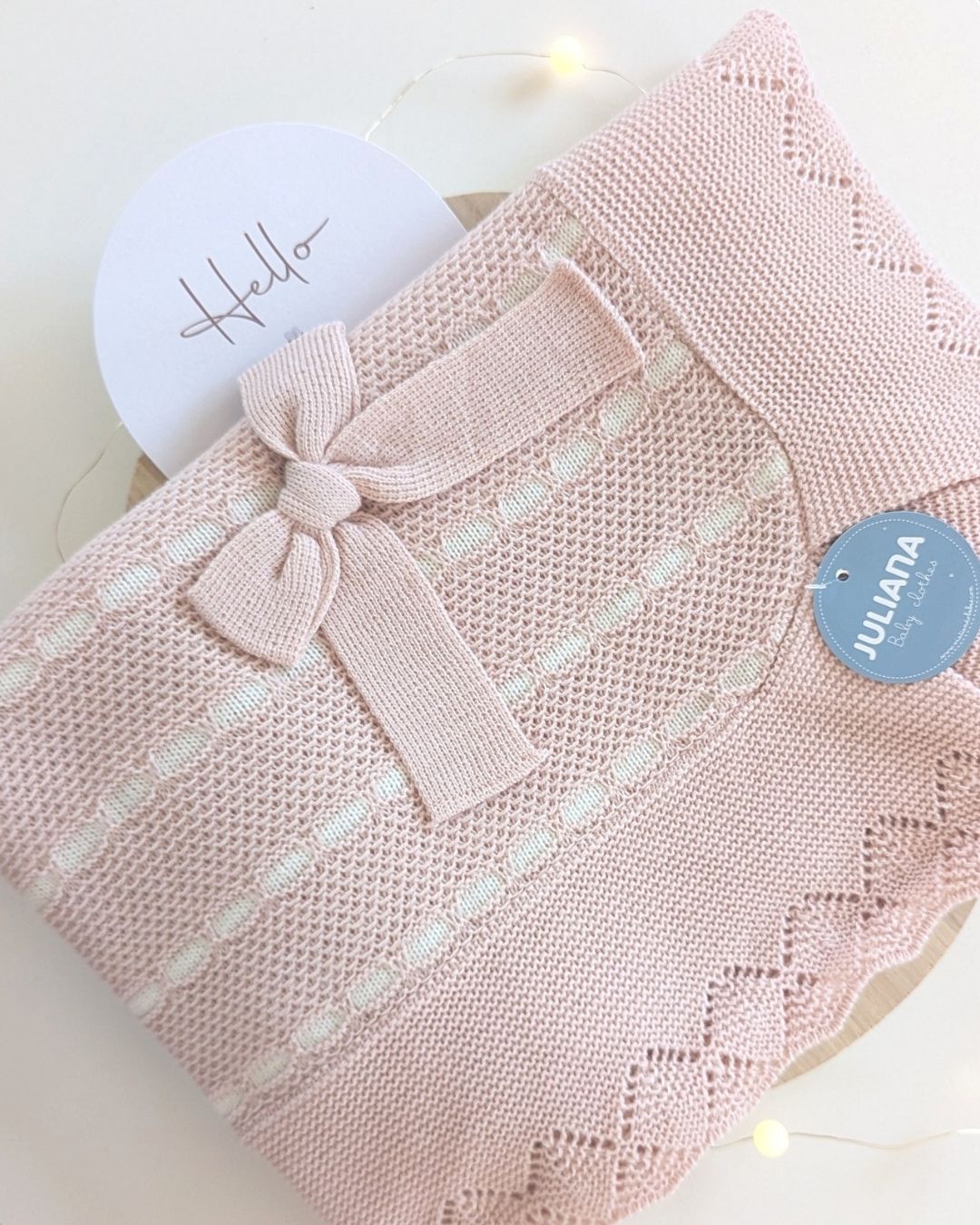 Chal Bebé Pasacintas Rosa Palo 25523 - Juliana