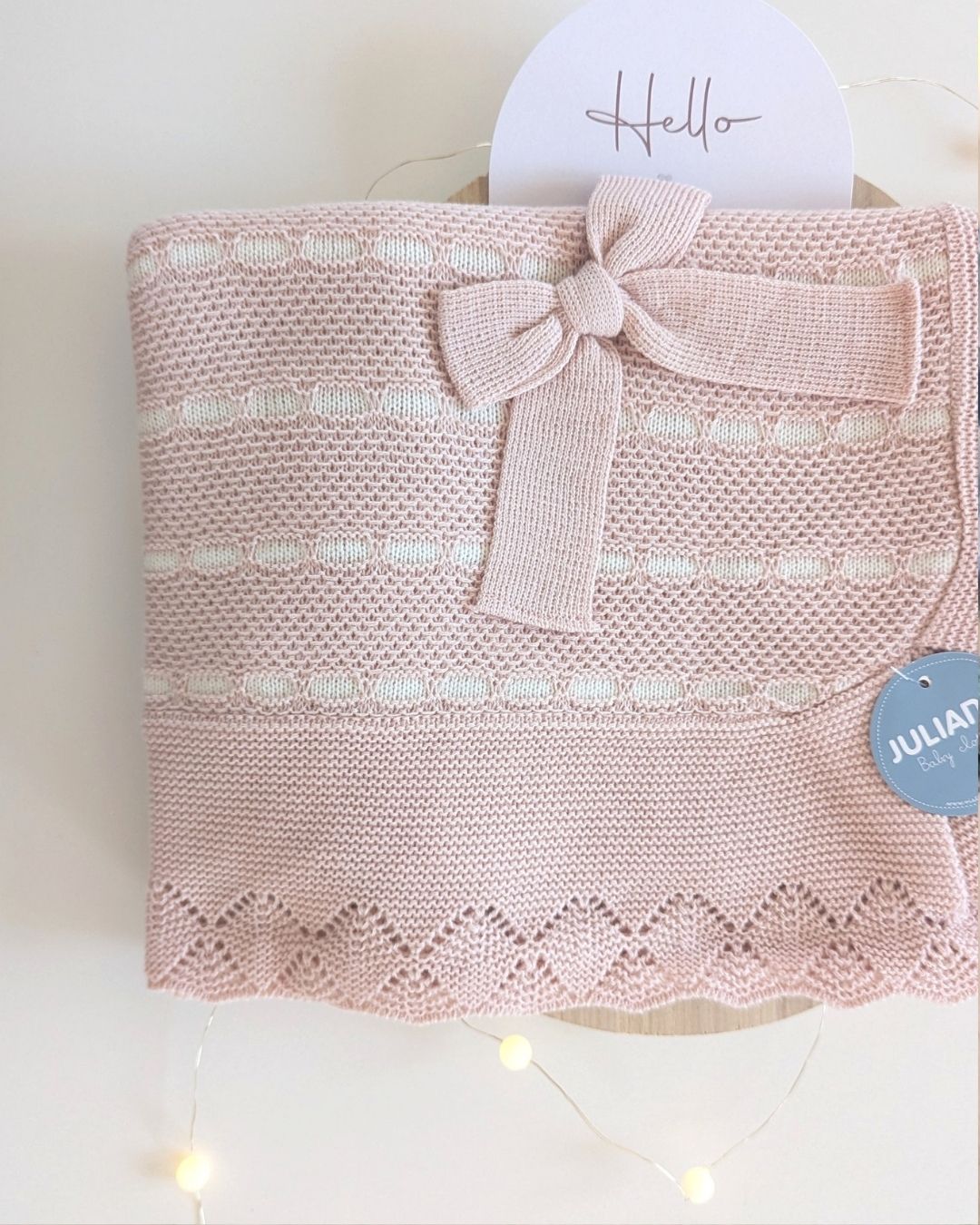 Chal Bebé Pasacintas Rosa Palo 25523 - Juliana