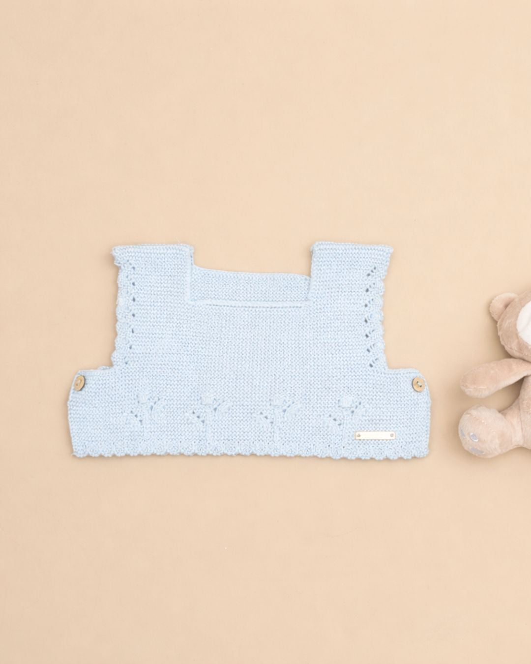 Chaleco Algodón Celeste Bebé Edición Limitada - Pangasa Baby