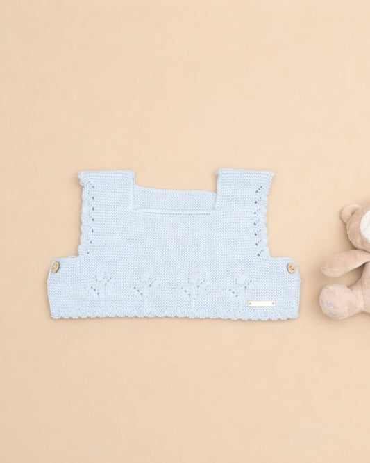 Chaleco Algodón Celeste Bebé Edición Limitada - Pangasa Baby