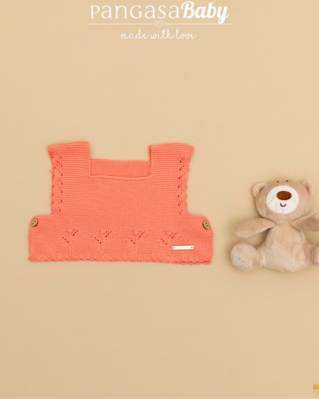 Chaleco Algodón Coral Edición Limitada - Pangasa Baby