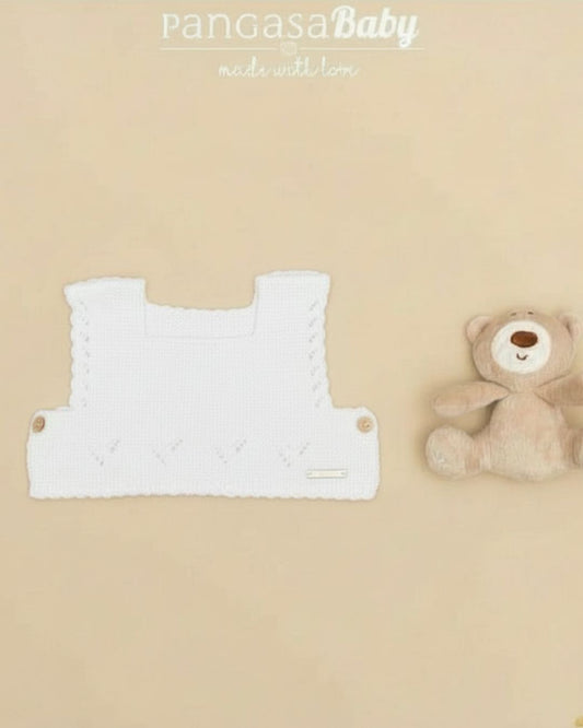 Chaleco Algodón Marfil Edición Limitada - Pangasa Baby