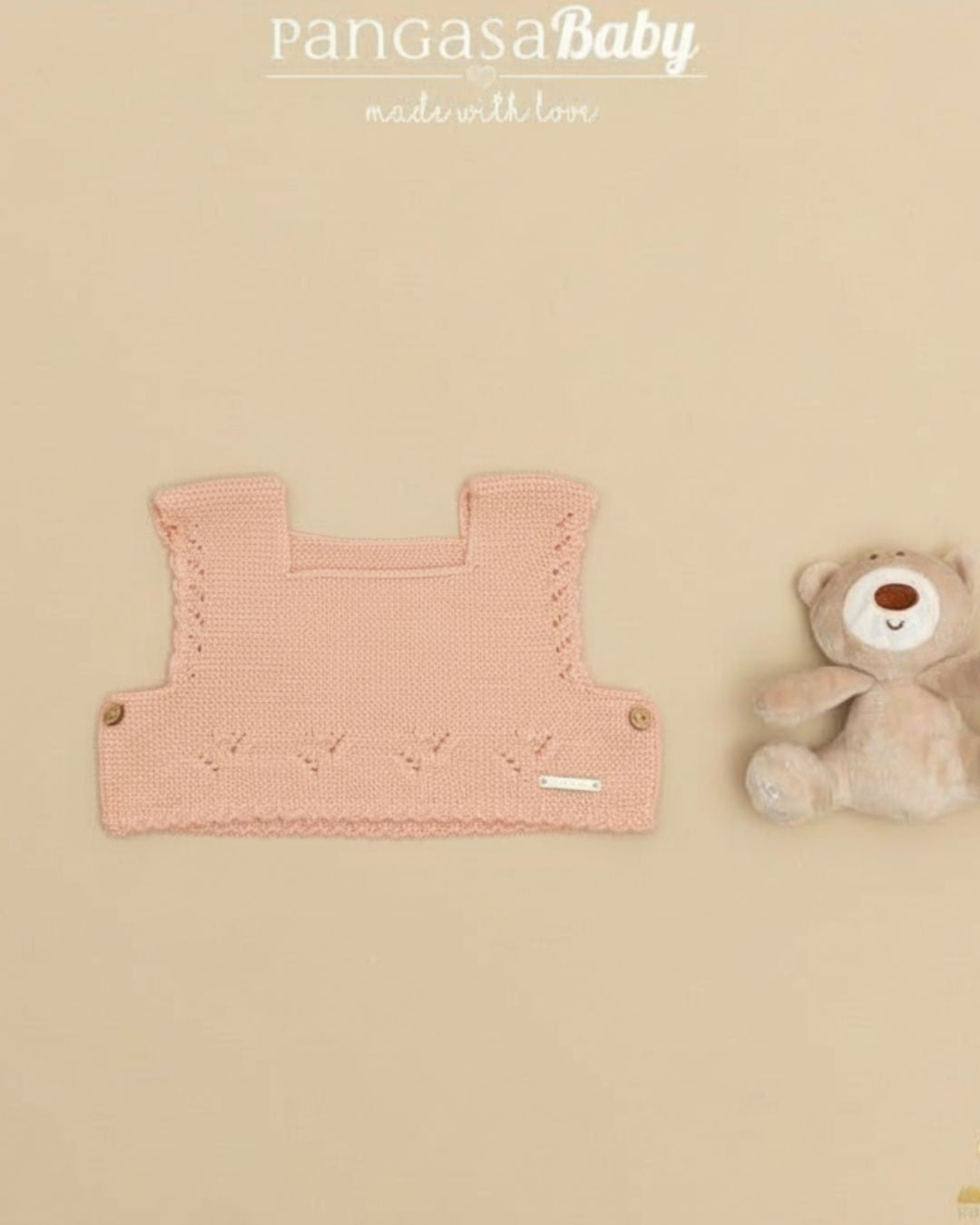 Chaleco Algodón Melocotón Edición Limitada - Pangasa Baby