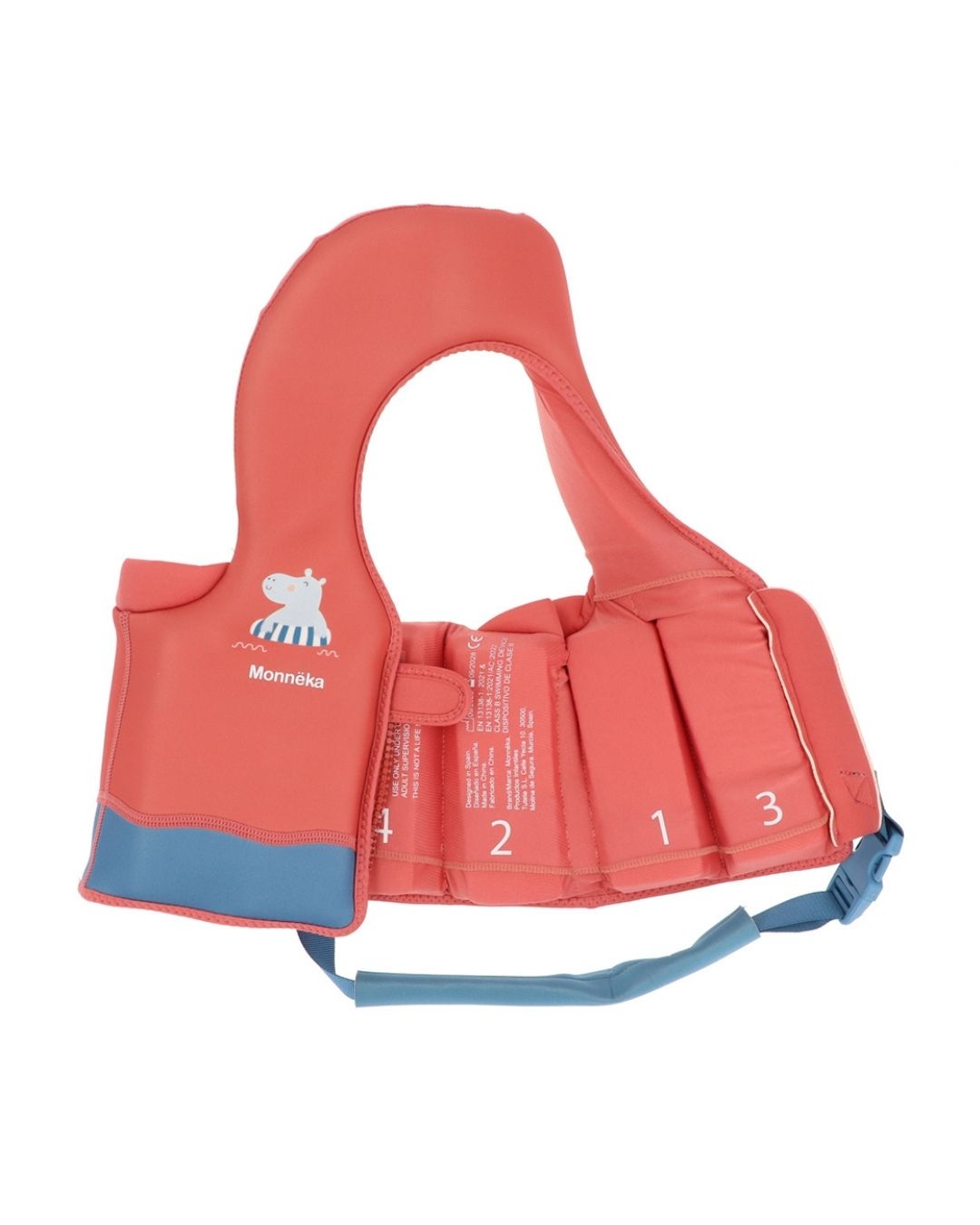 Chaleco Flotador Aprendizaje HIPPOS 1-2 Años - Tutete