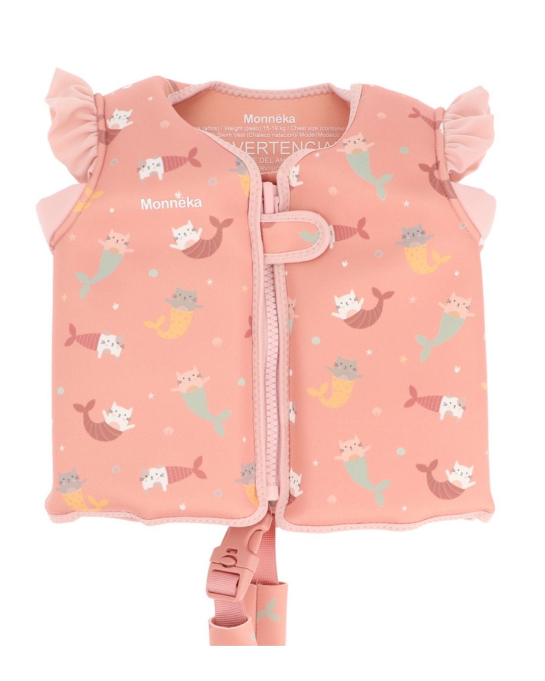 Chaleco Flotador Aprendizaje MERMAID CAT - Tutete