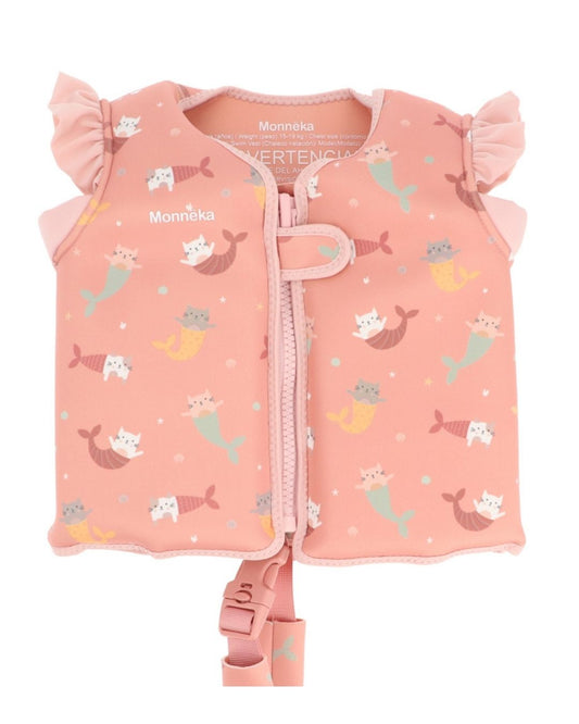 Chaleco Flotador Aprendizaje MERMAID CAT - Tutete