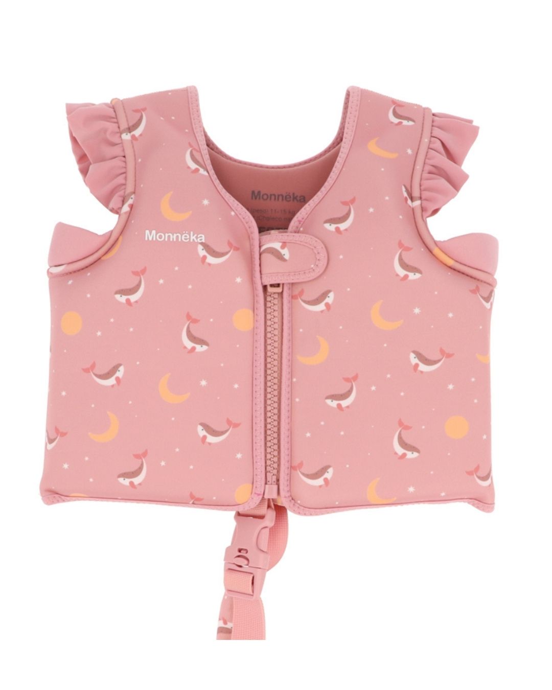 Chaleco Flotador Aprendizaje WHALE PINK - Tutete