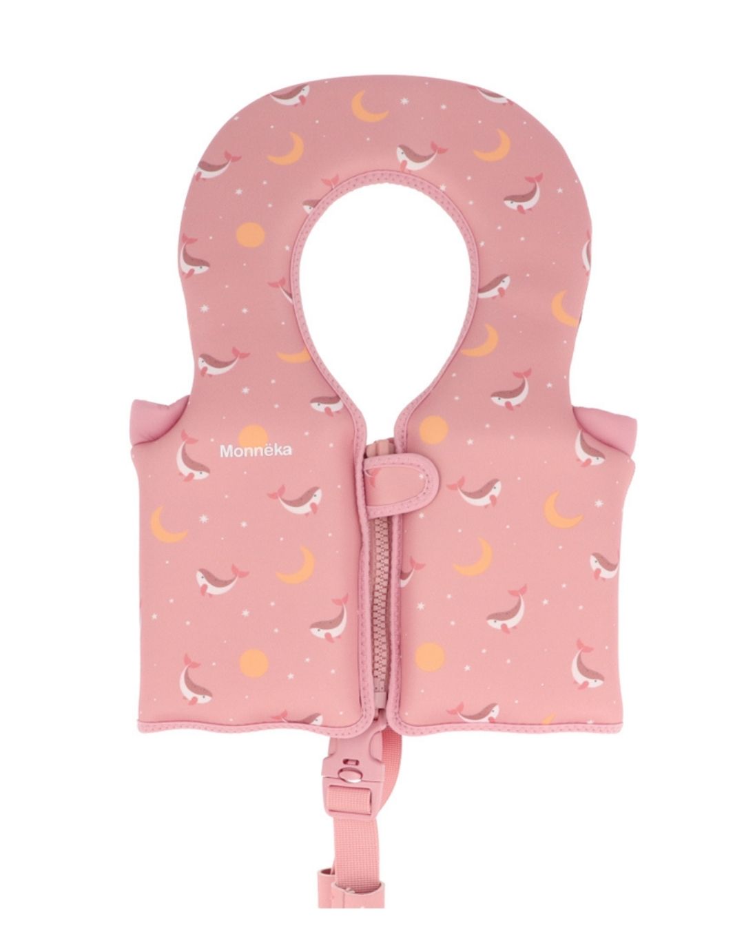 Chaleco Flotador Aprendizaje WHALE PINK 1-2 Años - Tutete