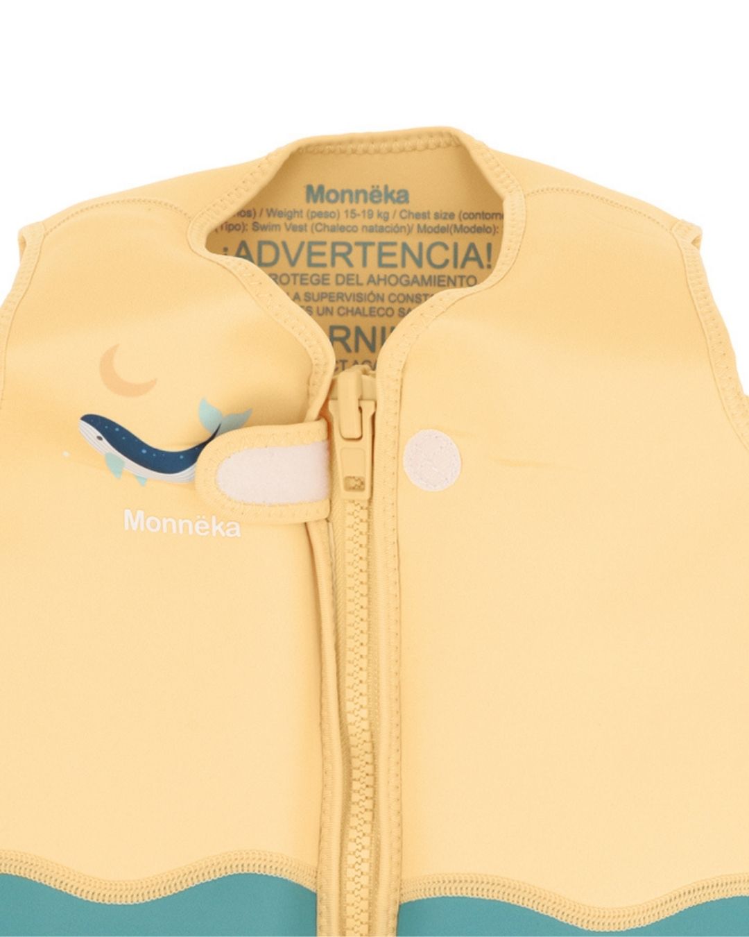 Chaleco Flotador Aprendizaje WHALE TEAL - Tutete