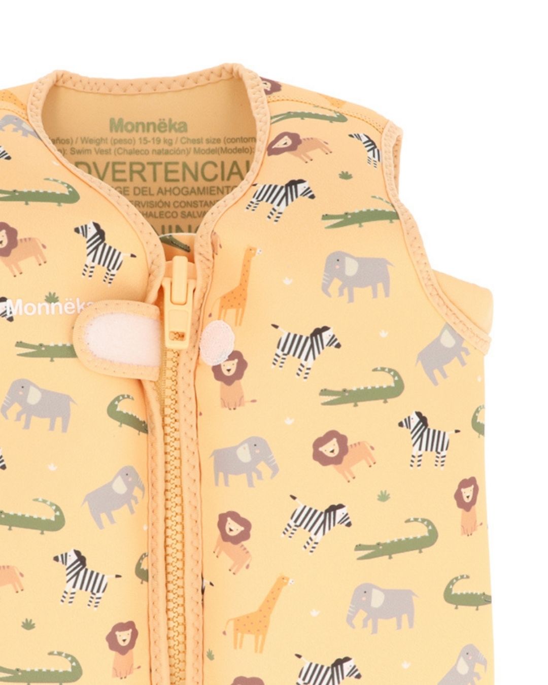 Chaleco Flotador Aprendizaje WILD ANIMALS - Tutete