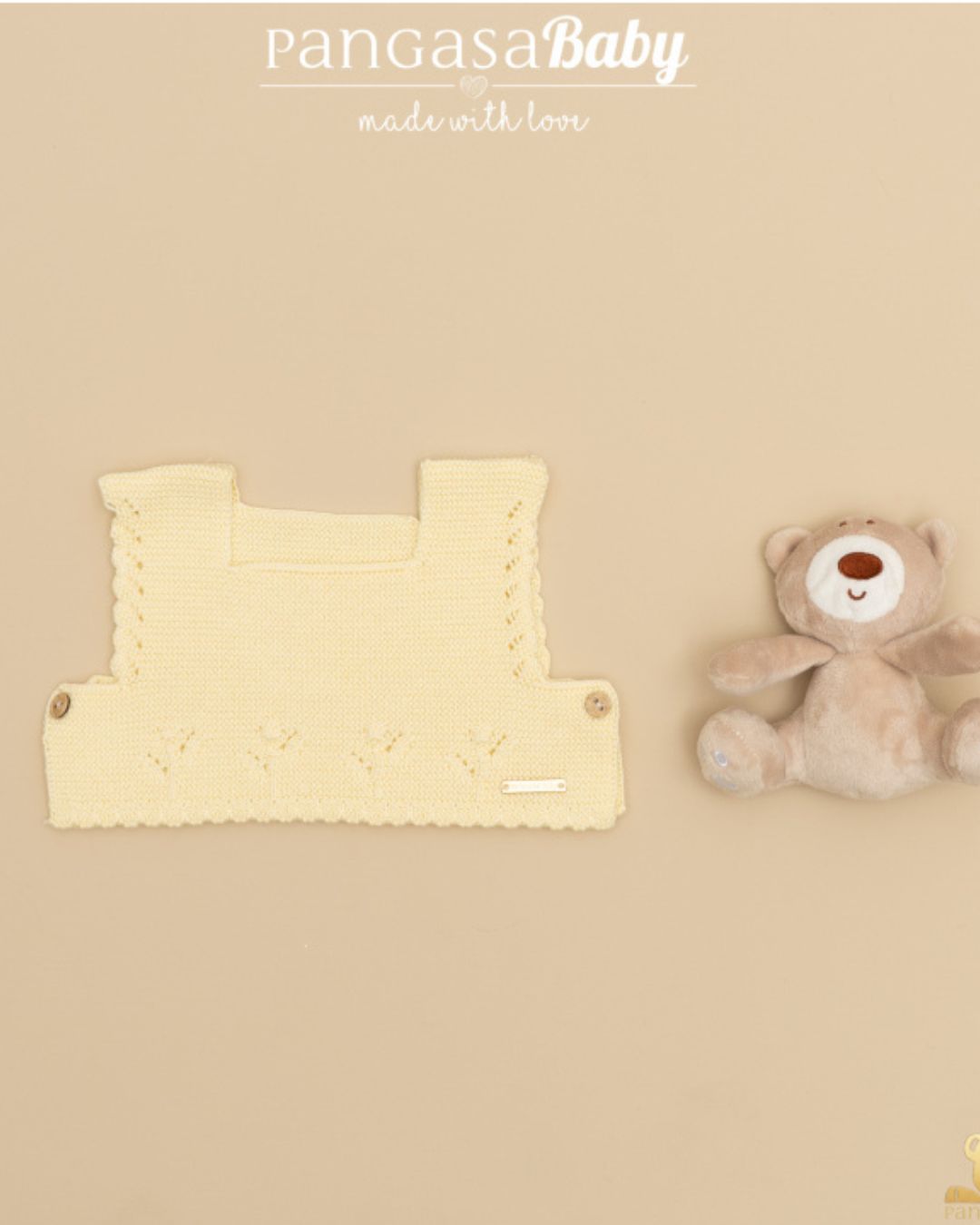 Chaleco Algodón Amarilo Edición Limitada - Pangasa Baby