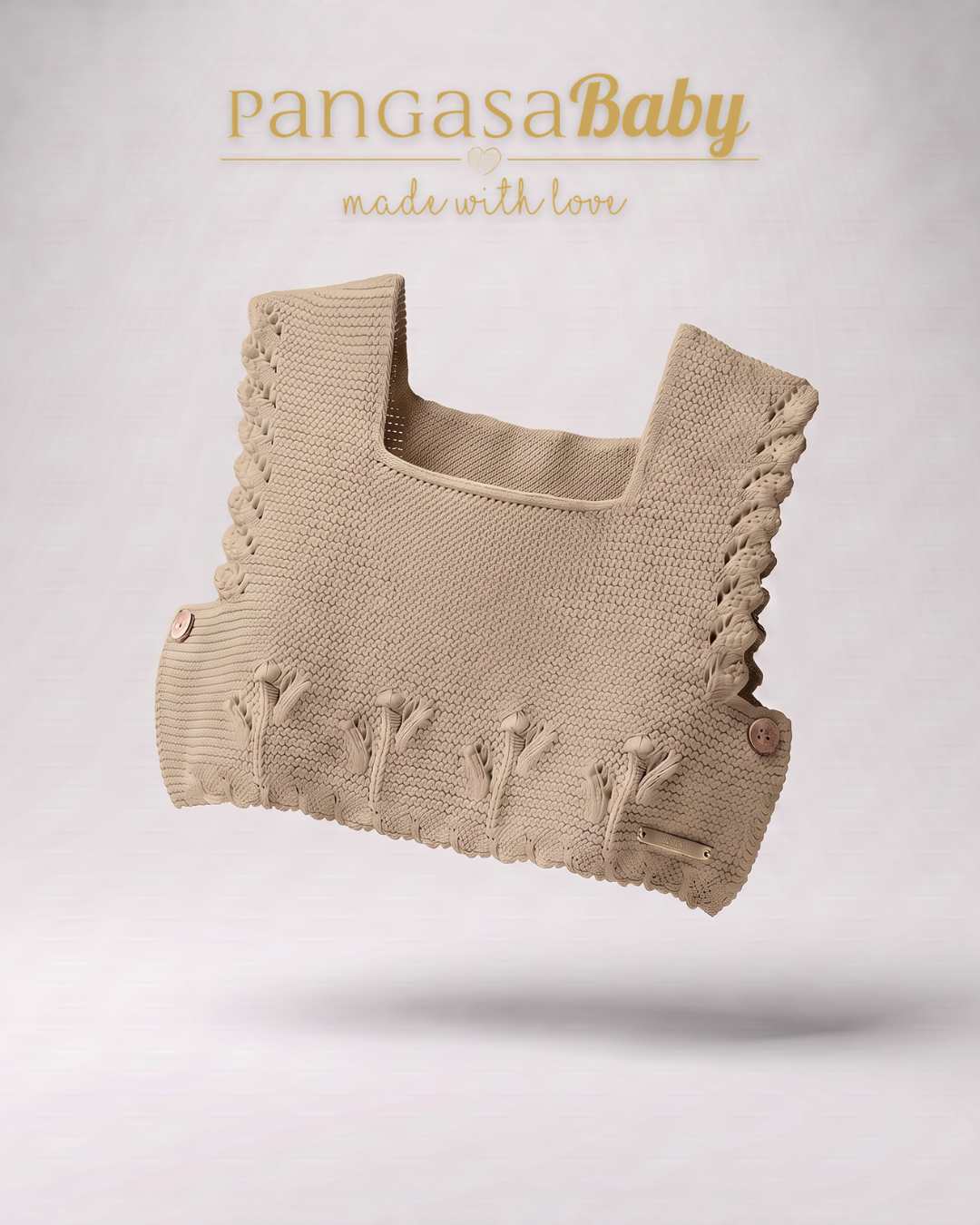 Chaleco Punto Arena - Basic Collection Pangasa Baby