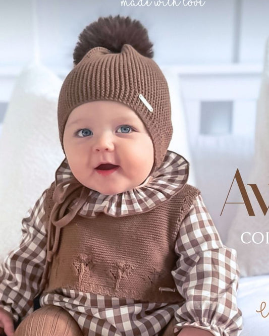 Chaleco Punto Chocolatte - Basic Collection Pangasa Baby