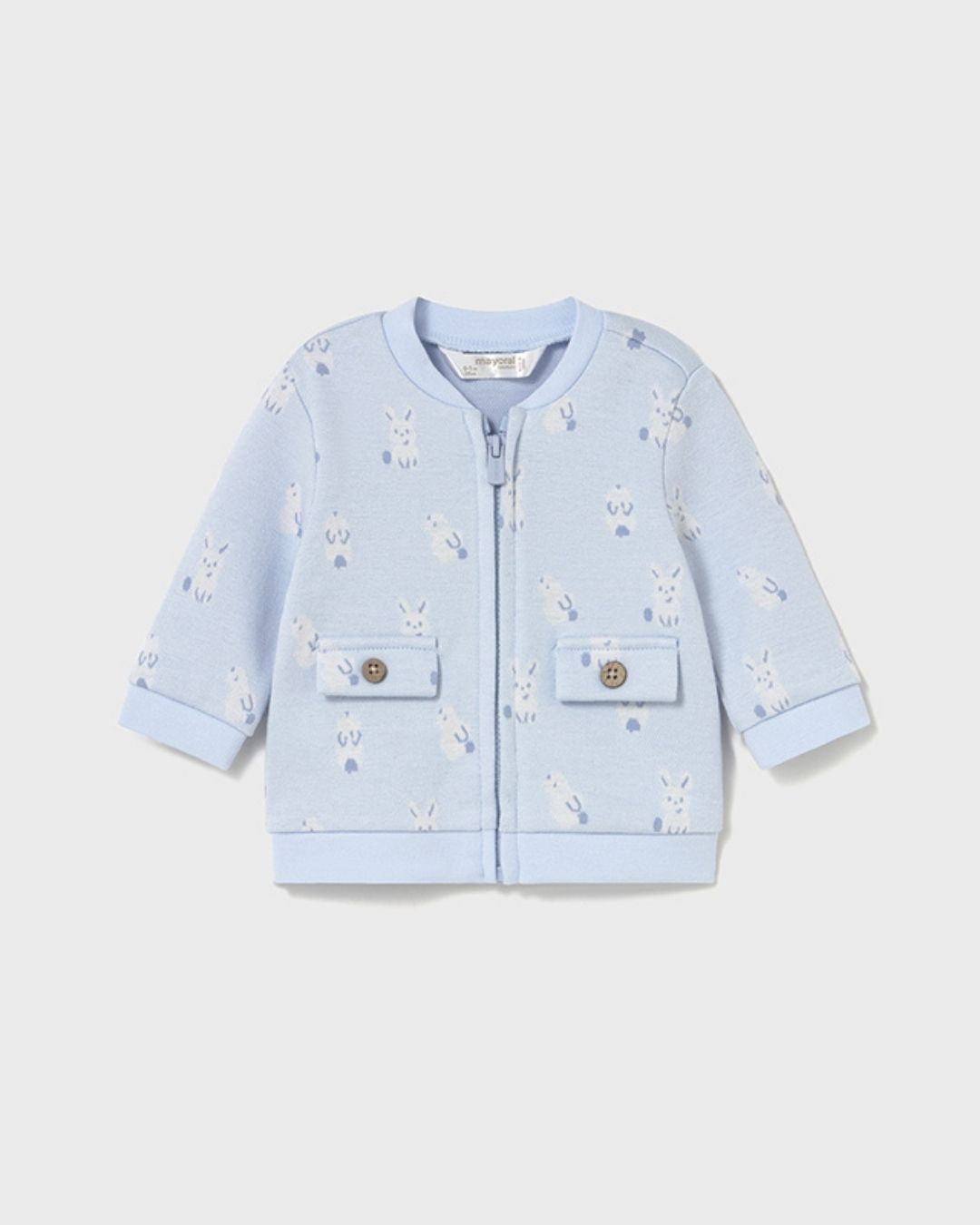 Chandal 3 Piezas Bebe Niño Conejitos Azul 26220 - Mayoral