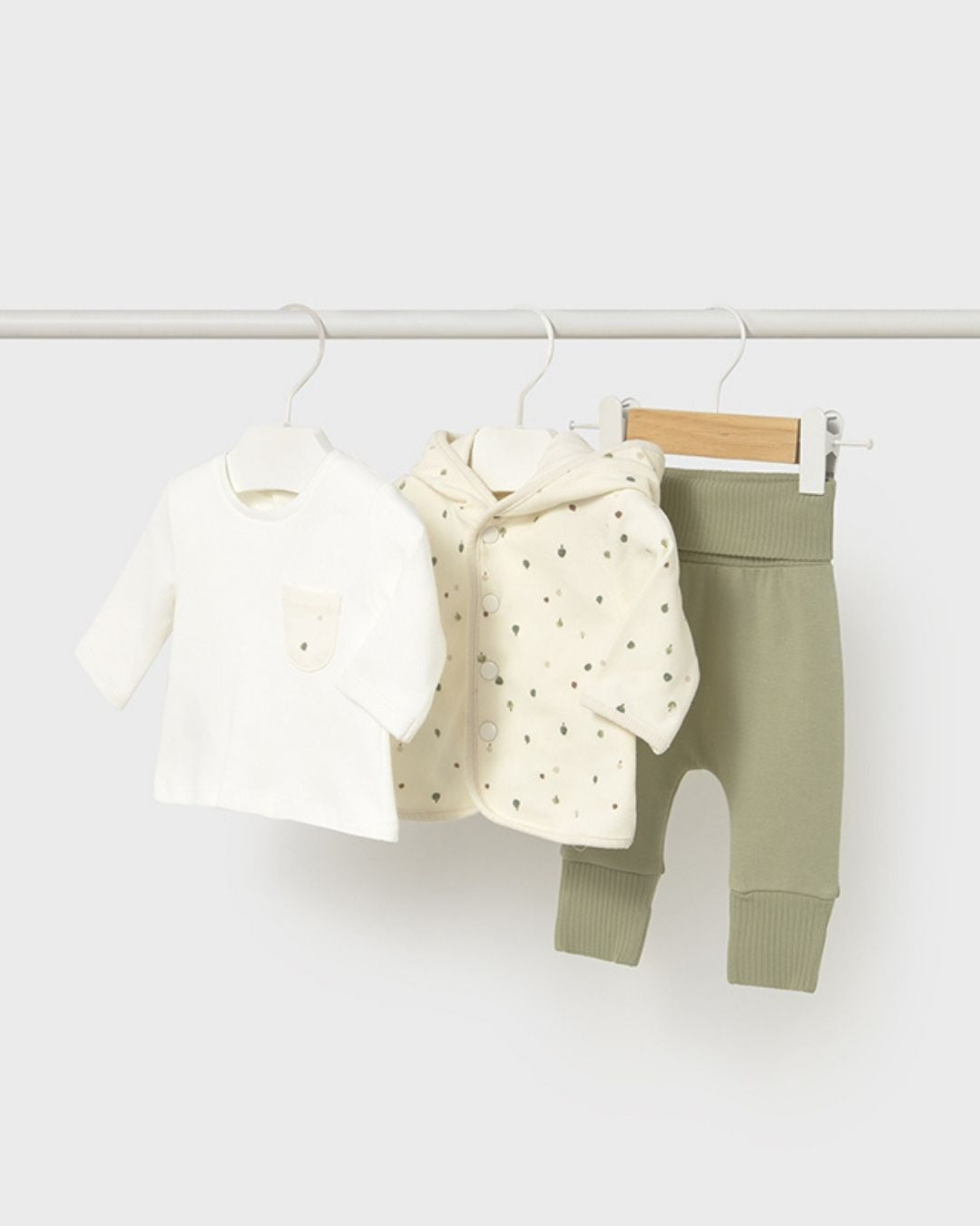 Chandal 3 Piezas Bebe Niño Verde Salvia 26310 - Mayoral