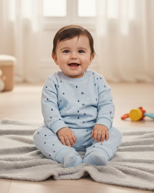 Chandal Bebé Arbolitos Celeste - Street Monkey 352001