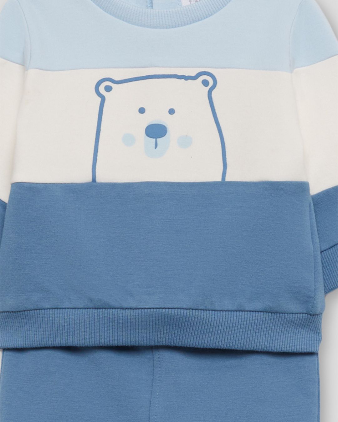 Chándal Bebé Oso Polar Celeste - Street Monkey 352003