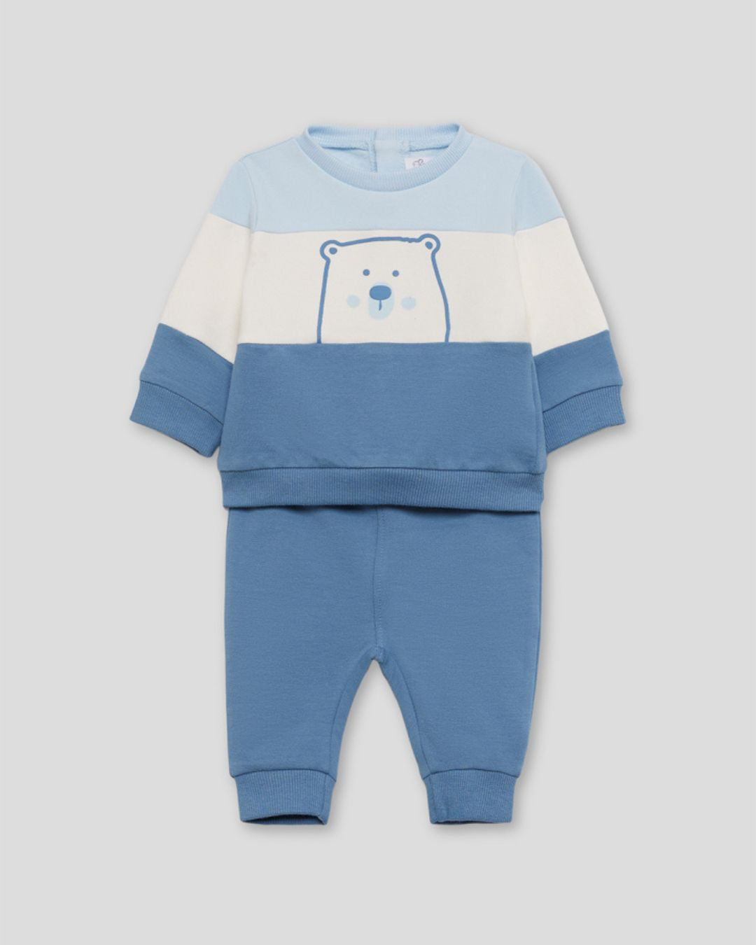 Chándal Bebé Oso Polar Celeste - Street Monkey 352003