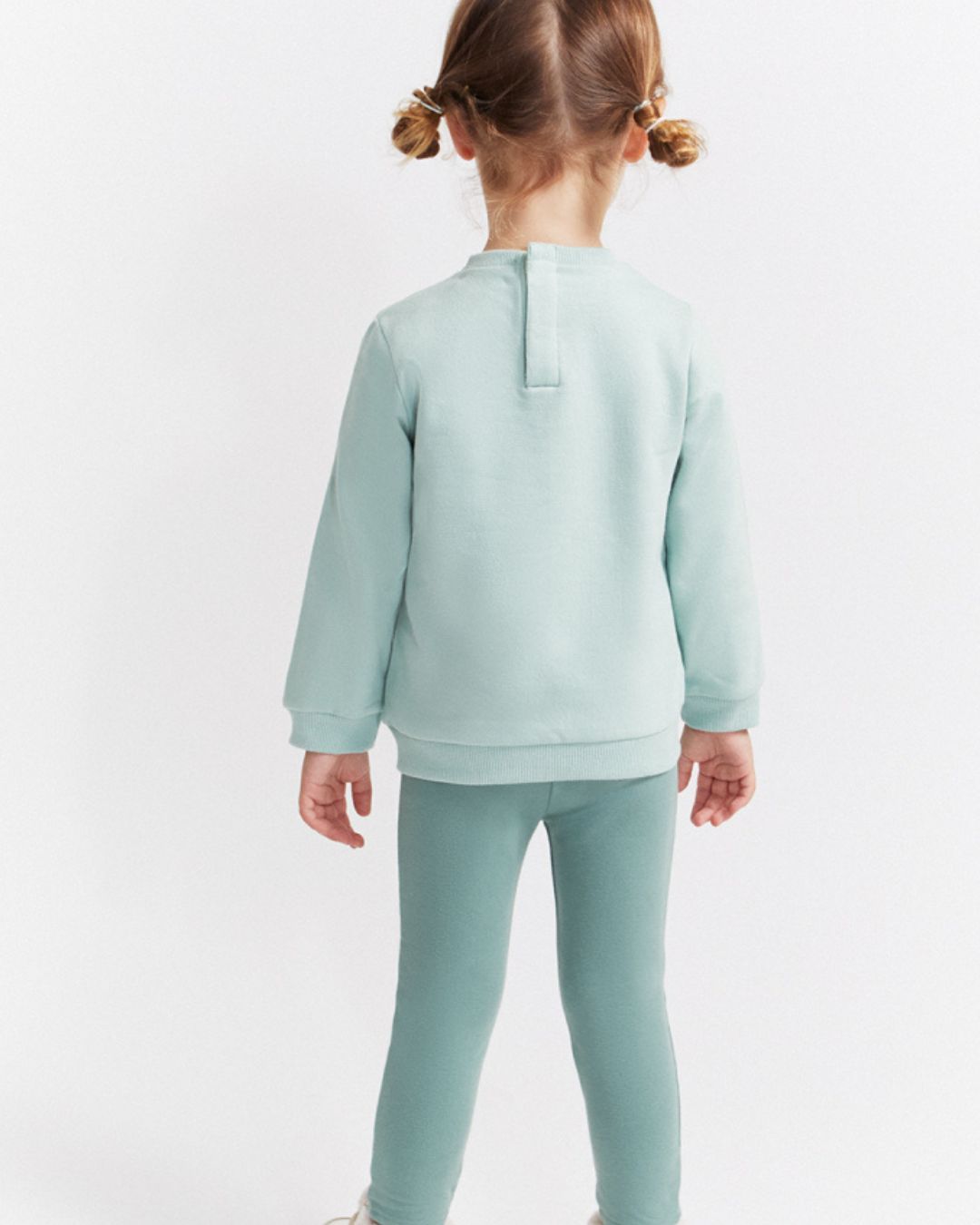 Chándal Bebé Niña Elefante Azul Verdoso - Street Monkey